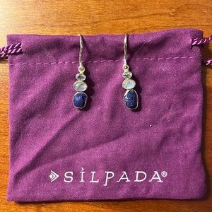 Silpada ‘Pacific’ earrings. Retired.